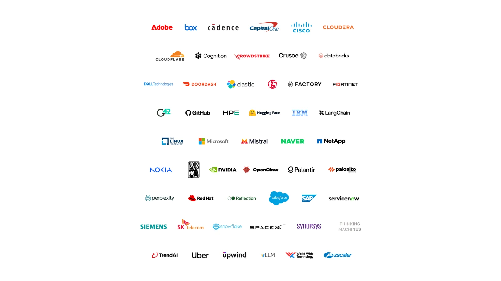 Open Secure AI Alliance logo surrounded by illustrated plants
